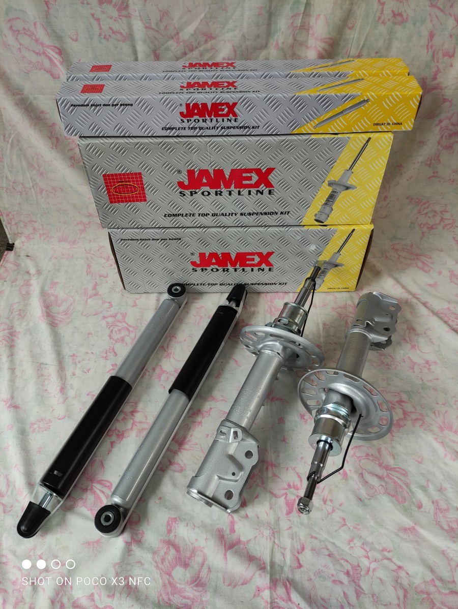 SHOCK BREAKER MERK JAMEX MOBIL HONDA JAZZ ( IDSI ) DEPAN & BELAKANG